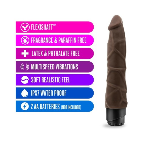 Dr. Skin Vibe 1 Realistic Vibrating Dildo 9 in