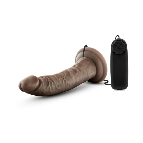 Buy Dr. Skin Dr. Dave Realistic Vibrating Dildo Brown 7 in