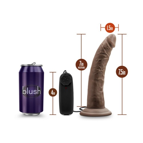 Compra Dr. Skin Dr. Dave Dildo Vibrante Realista Marrón 7 in