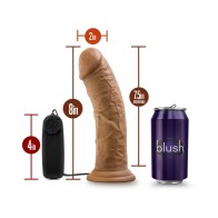 Dr. Skin Dr. Joe Dildo Vibrante Realista de 8 Pulgadas Beige