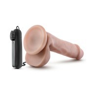 Dildo Vibrador Realista Dr. Skin Dr. Rob Beige 6 in.