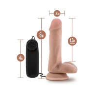 Dildo Vibrador Realista Dr. Skin Dr. Rob Beige 6 in.