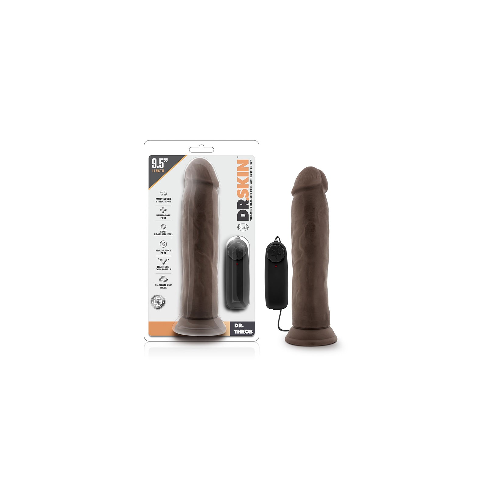 Dildo Vibrante Dr. Throb para Placer Realista