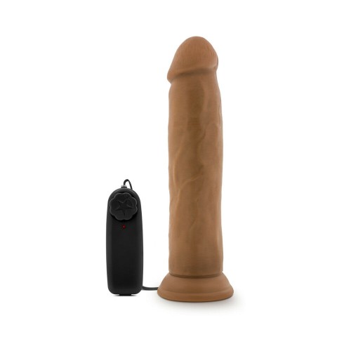 Dildo Vibrador Dr. Skin Dr. Throb de 9.5 in. para placer profundo