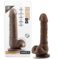 Dildo Realista con Testículos Dr. Skin para Placer Auténtico