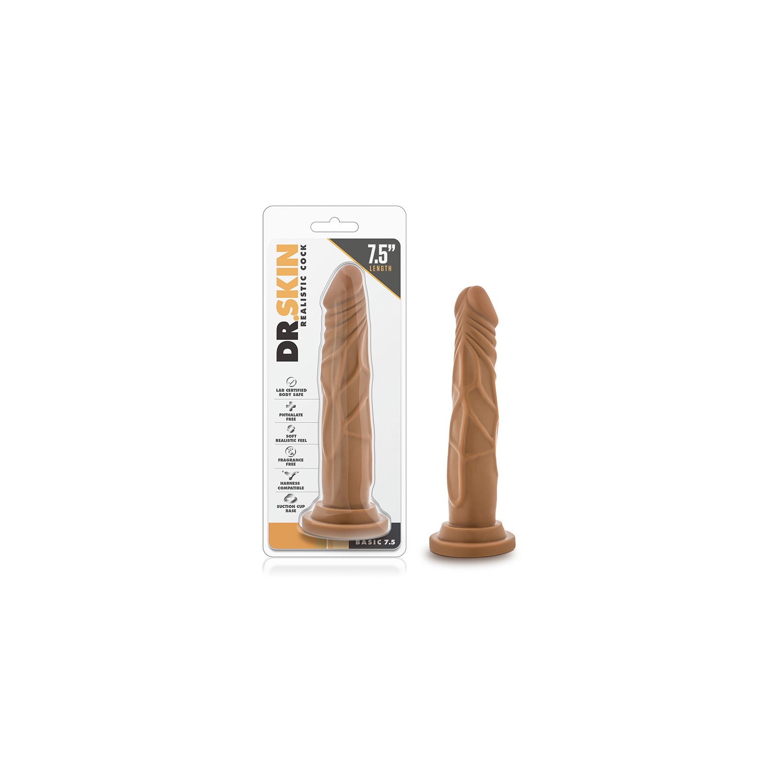 Dildo Realista Dr. Skin Basic 7.5 Pulgadas