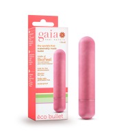 Gaia Eco Bullet Single-Speed Vibrator Coral