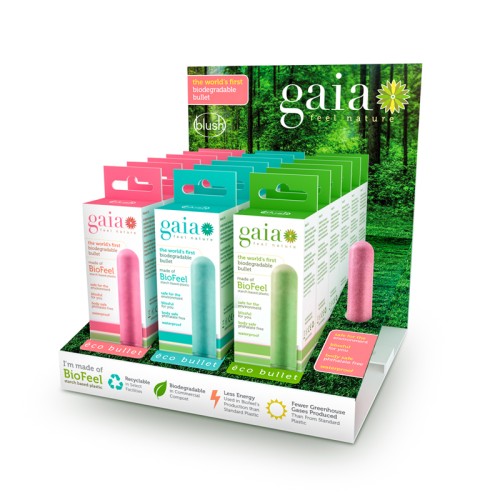 Exhibidor de Placer Gaia Eco Bullet Sostenible