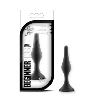 Luxe Silicone Beginner Plug Small Black