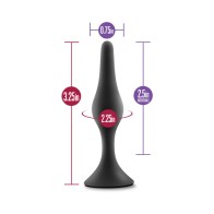 Luxe Silicone Beginner Plug Small Black