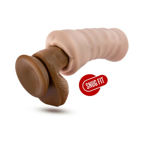 M for Men Angie Oral Stroker with Vibrating Bullet for Ultimate Pleasure