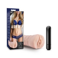 M para Hombres Ashley Estimulador Vagina Beige - Placer Realista