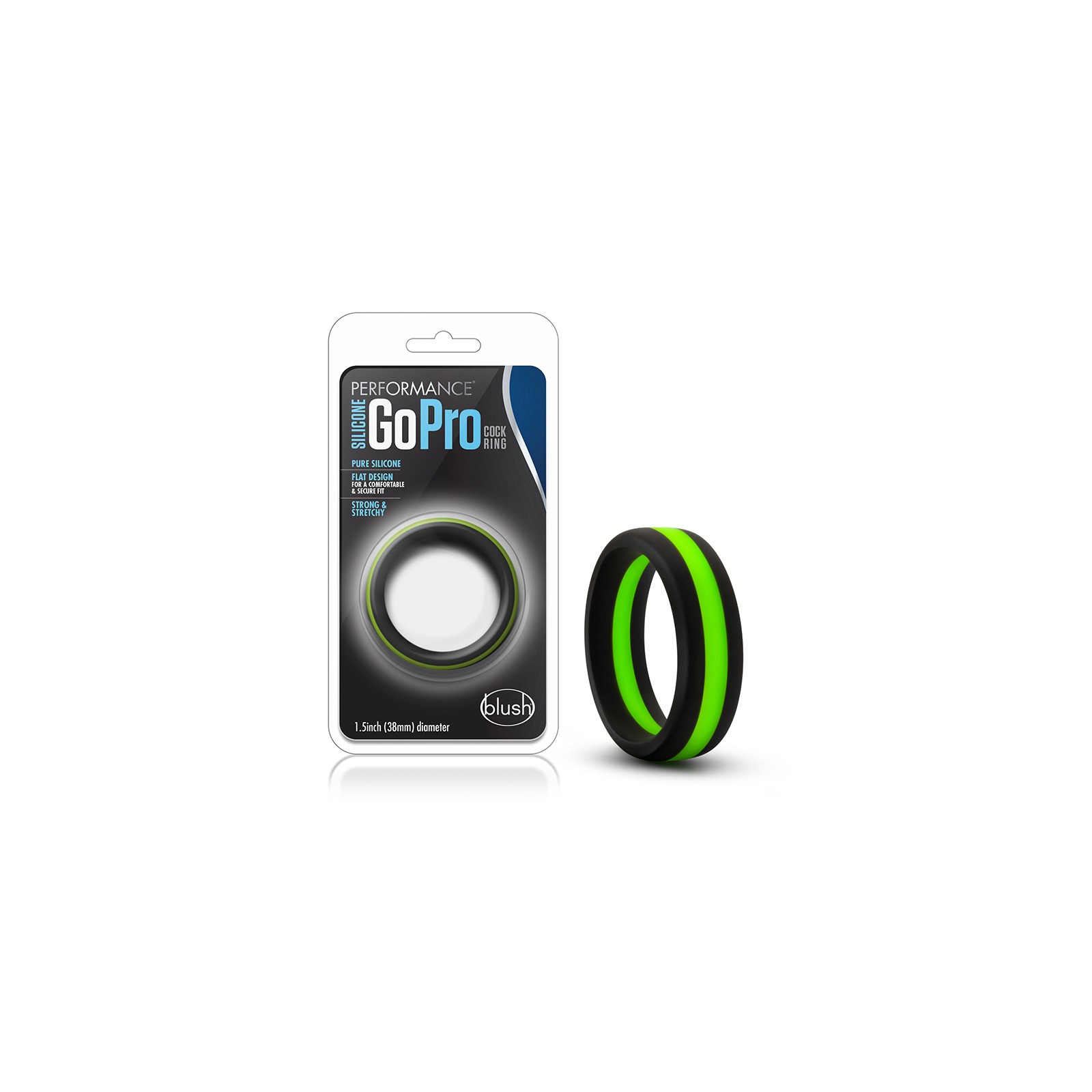 Performance Silicone Go Pro Anillo para el Pene