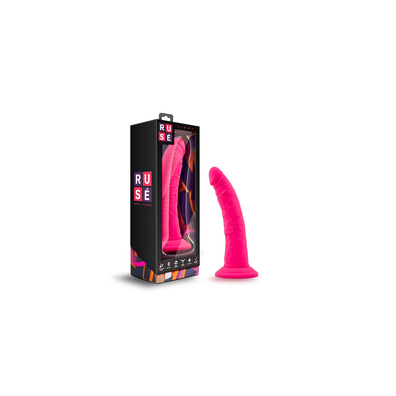 Ruse Jimmy Realistic Silicone Dildo for Ultimate Pleasure