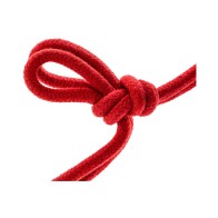 Temptasia Soft Bondage Rope 32ft Red