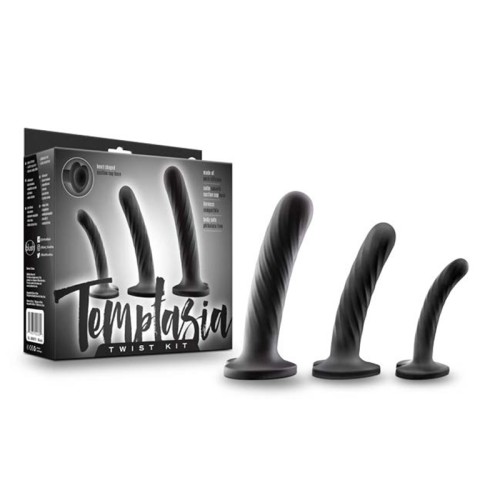 Set de Dildos de Silicona Temptasia Twist Kit 3-Piezas