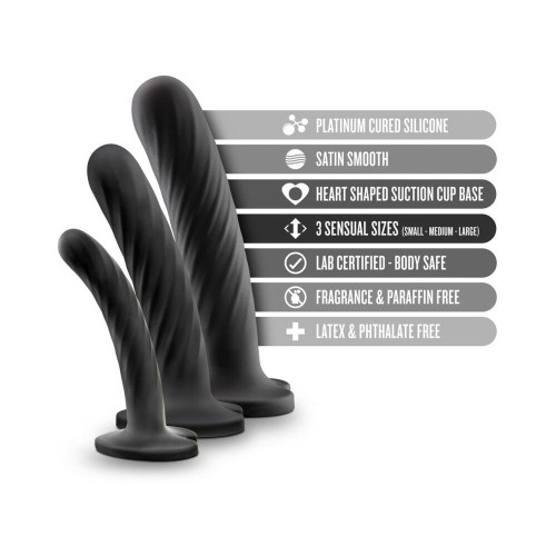 Set de Dildos de Silicona Temptasia Twist Kit 3-Piezas