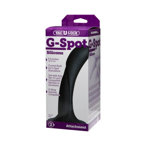 Vac-U-Lock G-Spot Silicone Dildo Attachment