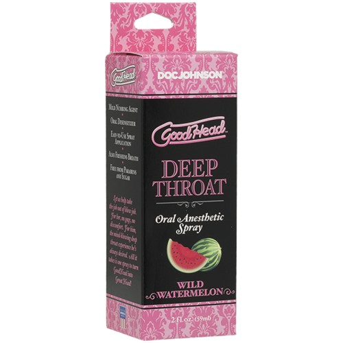 GoodHead Wild Watermelon Deep Throat Spray - 2 fl oz