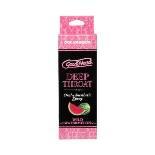 GoodHead Wild Watermelon Deep Throat Spray - 2 fl oz