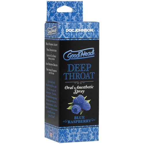 Spray GoodHead para Profundidad Sabor Frambuesa Azul