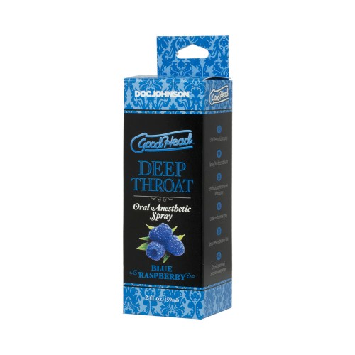 Spray GoodHead para Profundidad Sabor Frambuesa Azul