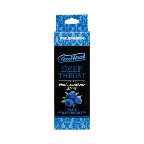 GoodHead Blue Raspberry Deep Throat Spray