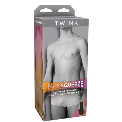 Doc Johnson Man Squeeze Twink Ass Vanilla Stroker