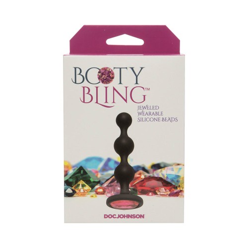 Booty Bling Jeweled Wearable Silicone Beads