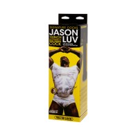 Jason Luv Polla de 10 Pulgadas ULTRASKYN con Ventosa Removible Chocolate