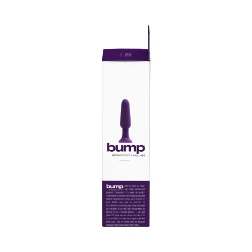 Vibrador Anal Recargable VeDO Bump - Placer Definitivo