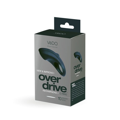 VeDO Overdrive Rechargeable Vibrating Ring Just Black