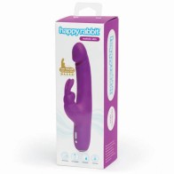 Vibrador Conejito Realista Slim Púrpura - Placer a Tu Control