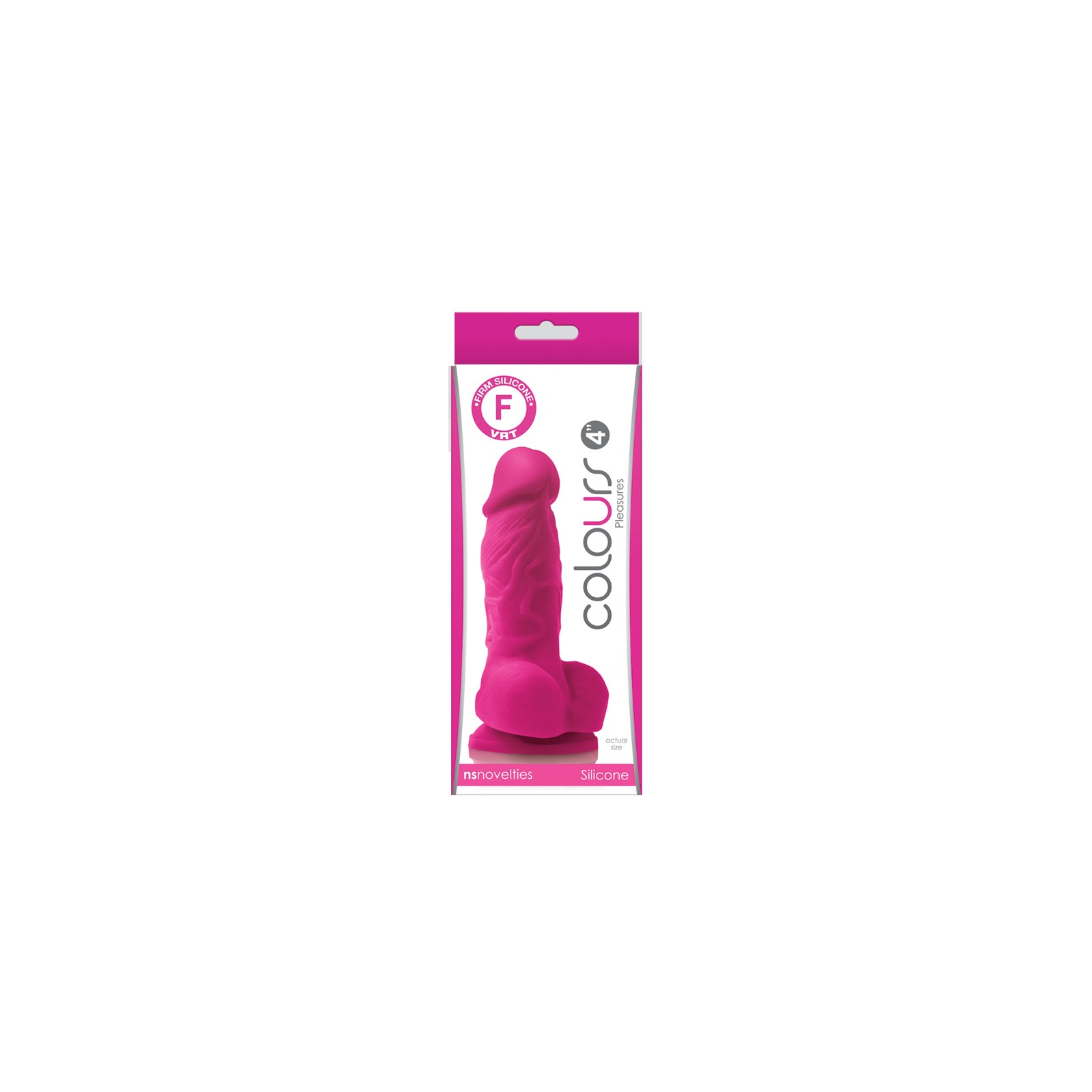 Colours Pleasures 4 in. Dildo Pink