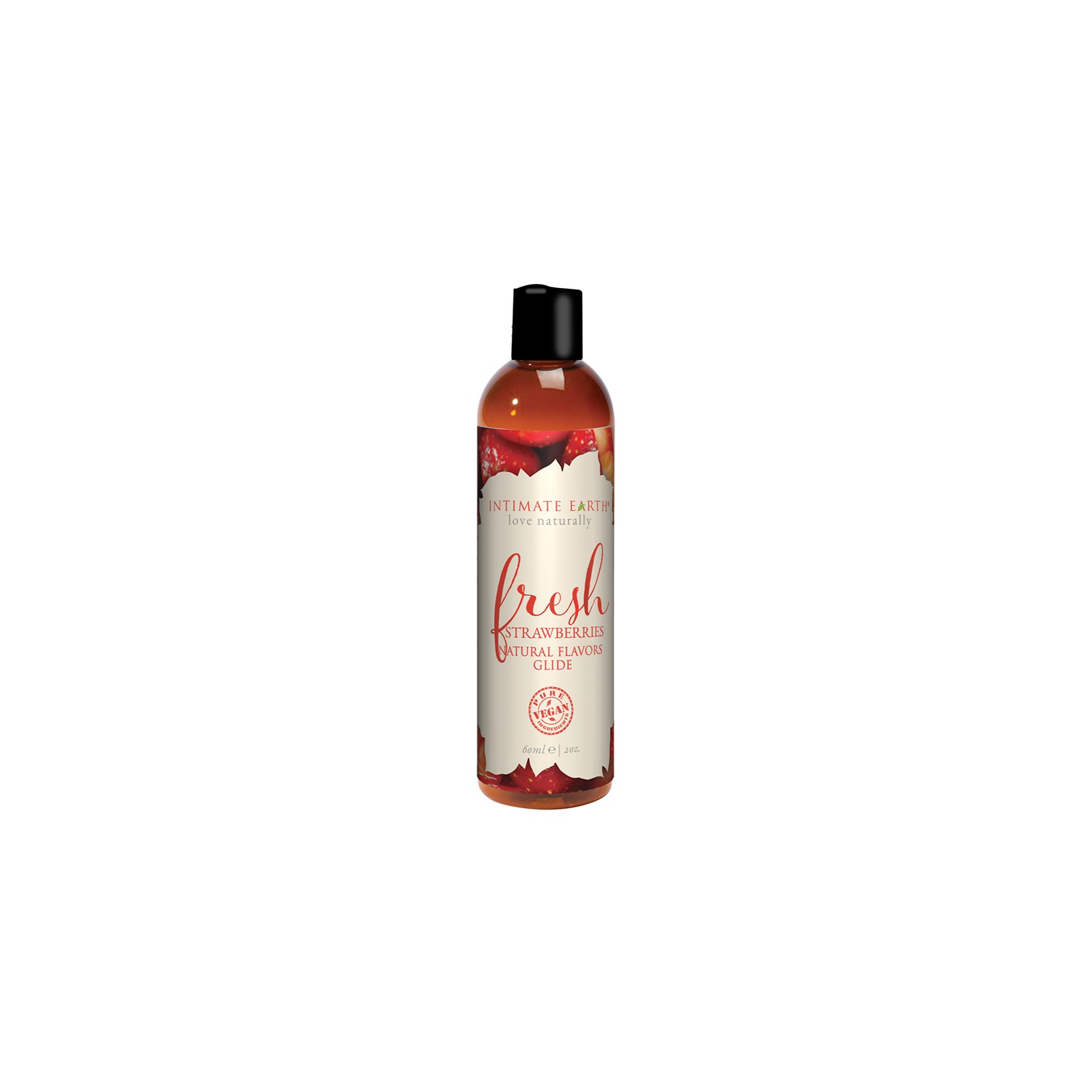 Deslizamiento de Placer de Fresas Frescas Intimate Earth 60 ml