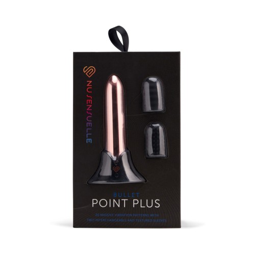 Nu Sensuelle Point Plus Bullet with Sleeves for Clitoral Stimulation