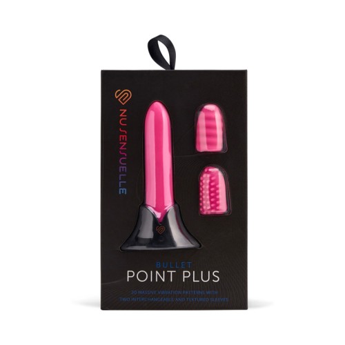 Nu Sensuelle Point Plus Bullet con Mangas Rosa