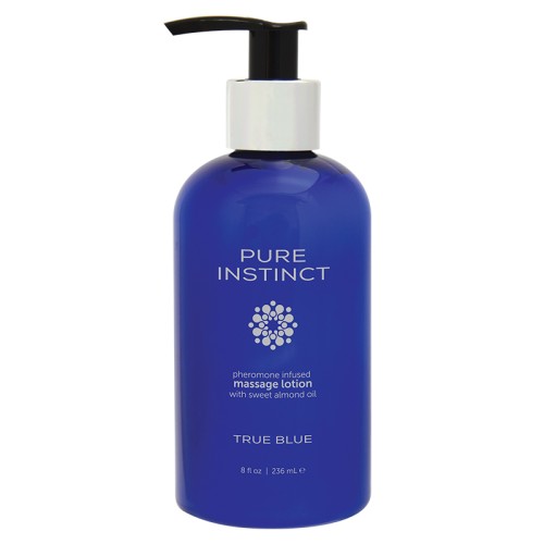 Loción de Masaje con Feromonas Pure Instinct True Blue