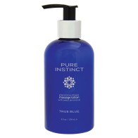 Pure Instinct Pheromone Massage Lotion True Blue