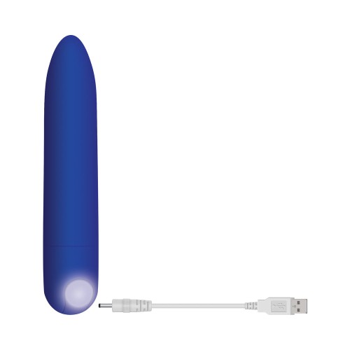 Vibrador Mini Bullet Recargable Todo Poderoso Azul