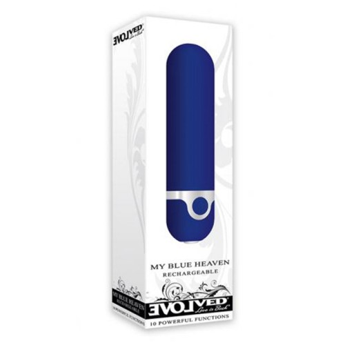 Evolved My Blue Heaven Bullet Vibrador Recargable Azul