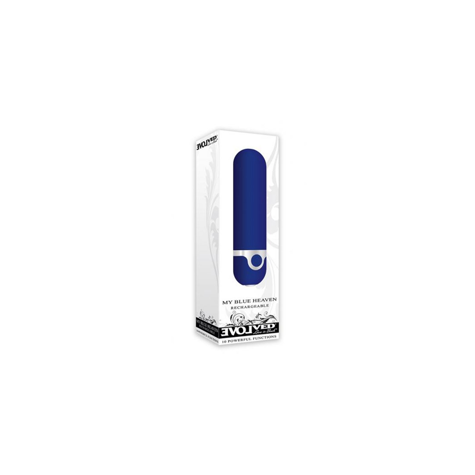 Evolved My Blue Heaven Rechargeable Bullet Vibrator Blue