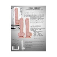 Evolved Big Shot Silicone Dildo with Vibration