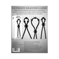 Zero Tolerance Ultimate Silicone Cockring Black Adjustable