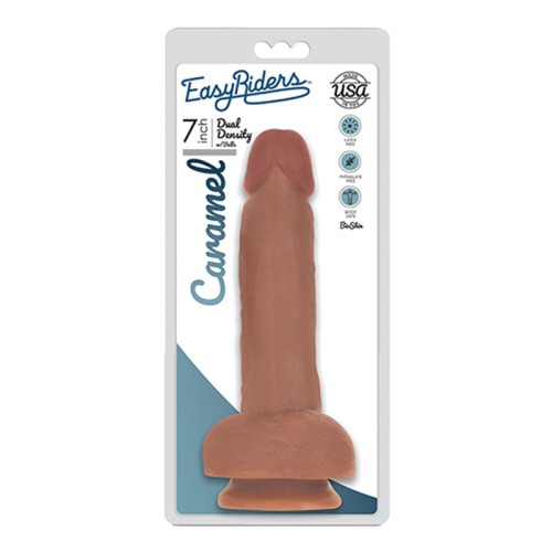 Curve Toys Easy Riders 7 in. Dual Density Dildo