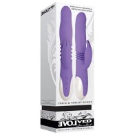 Evolved Thick & Thrust Bunny Rechargeable Vibrator - Ultimate Pleasure