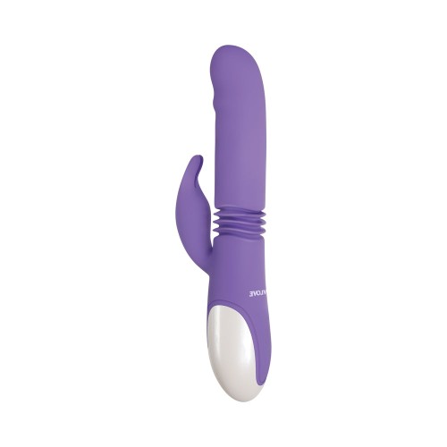 Evolved Thick & Thrust Bunny Rechargeable Vibrator - Ultimate Pleasure