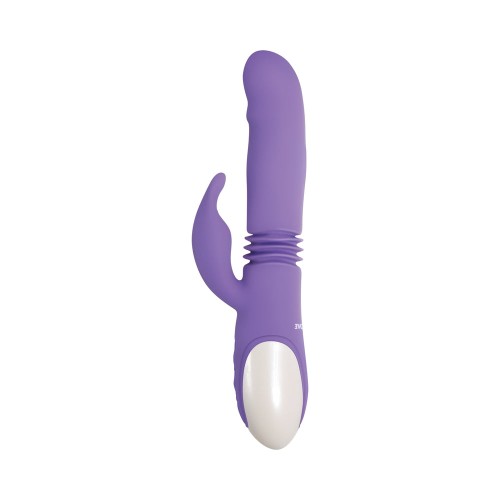 Evolved Thick & Thrust Bunny Rechargeable Vibrator - Ultimate Pleasure