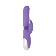 Evolved Thick & Thrust Bunny Rechargeable Vibrator - Ultimate Pleasure