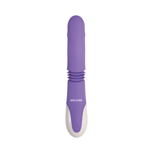 Evolved Thick & Thrust Bunny Rechargeable Vibrator - Ultimate Pleasure